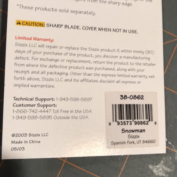 Sizzix PaddlePunch Positionable Hand Punch Dies - Picture 11 of 15